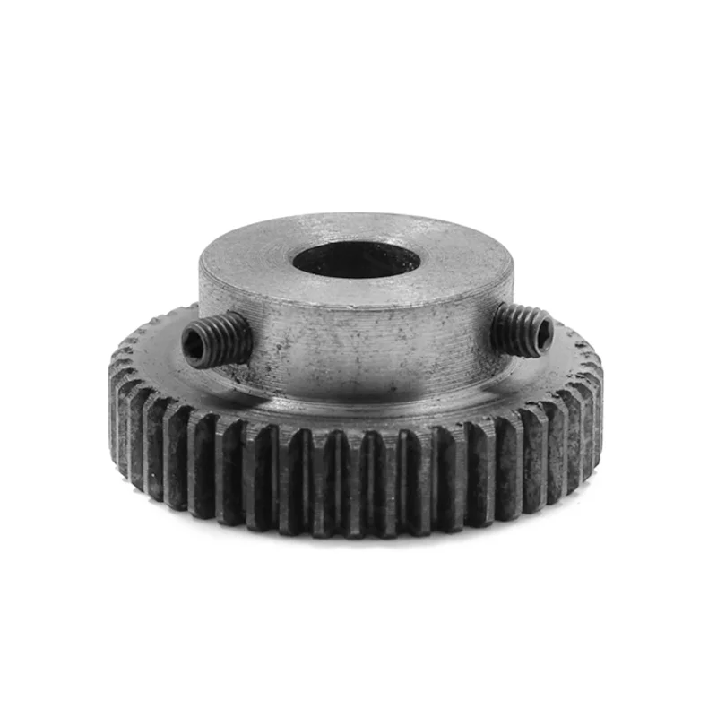 Motor Gear 45# Steel of 1Modulus 80 Teeth Inner Hole 8/10/12/14/15mm Gear, Boss Gear Transmission Machinery