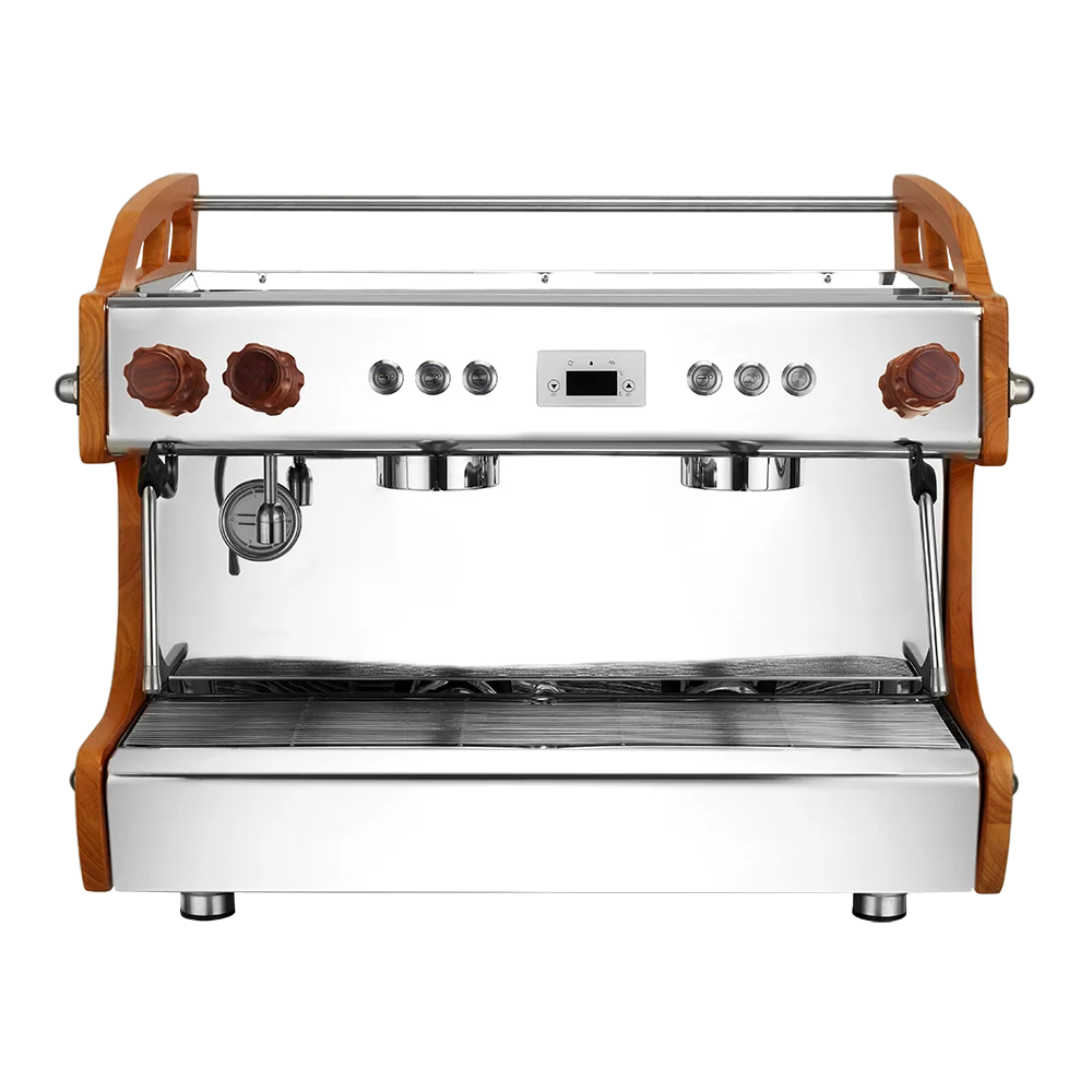 &A*Fully Automatic Coffee Machine with Milk Frother Commercial Espresso Machine