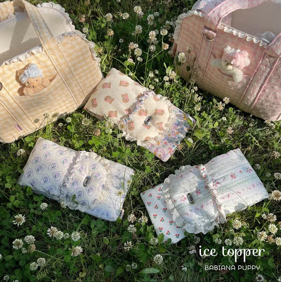 Lace Design Pet Carrier Bag, Breathable Cat Dog Handheld Purse, Fashion Shoulder Backpack Переноски Для Собак