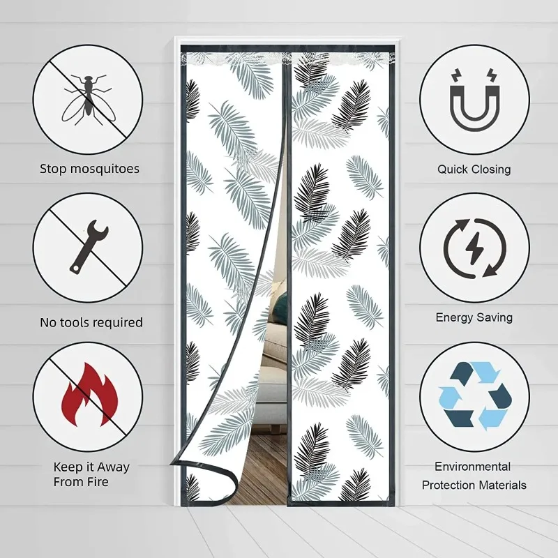 

Custom Size Air Conditioning Door Curtain Windproof Self-priming Partition Curtain Air-conditioning Soft Door Curtain Windproof