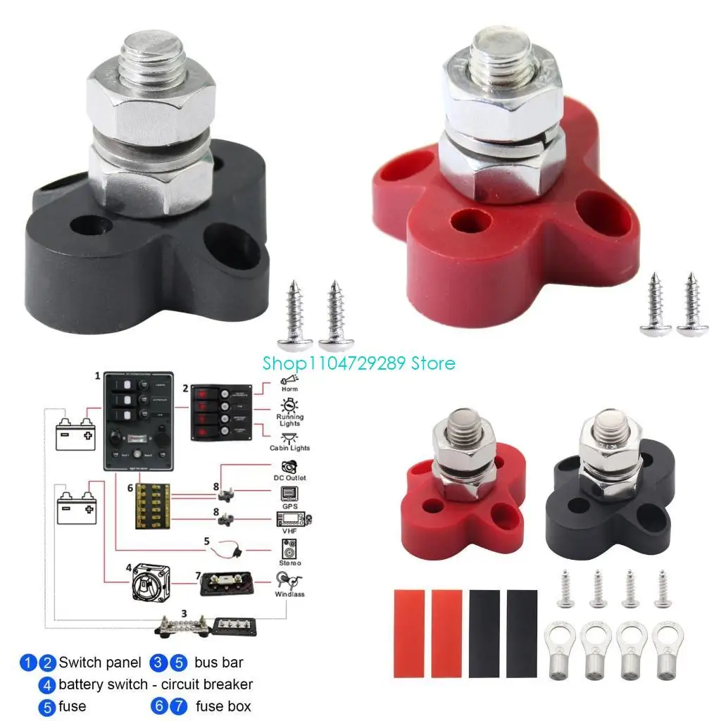 

48V for DC M6 Battery Power Distribution Terminal Busbar Junction Po