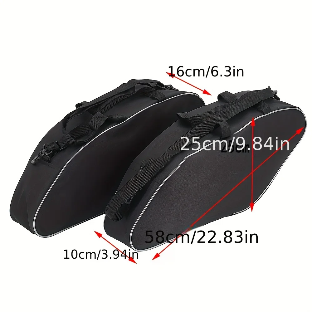 For Harley FLSB Softail Sport Glide FXLRST Low Rider ST 2022 Motorcycle Saddlebag Luggage Liners Tour Pack Soft Liner Tool Bags