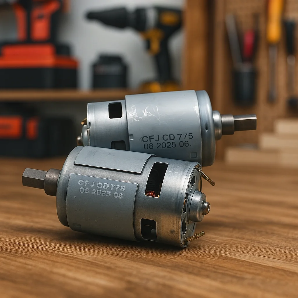 

Электрический двигатель вентилятора 7775 с валом для фена, двигатель постоянного тока 21 В - высокоскоростные запасные части для электроинструмента