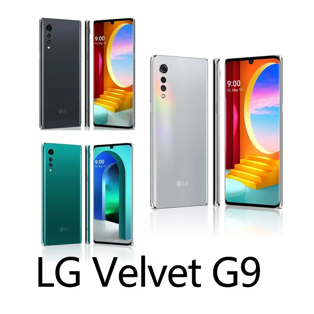 Ponsel pintar LG Velvet G9, HP LM-G900N 5G/G900TM tidak terkunci asli Snapdragon 765 6.8 ''RAM 6GB ROM 128GB kamera