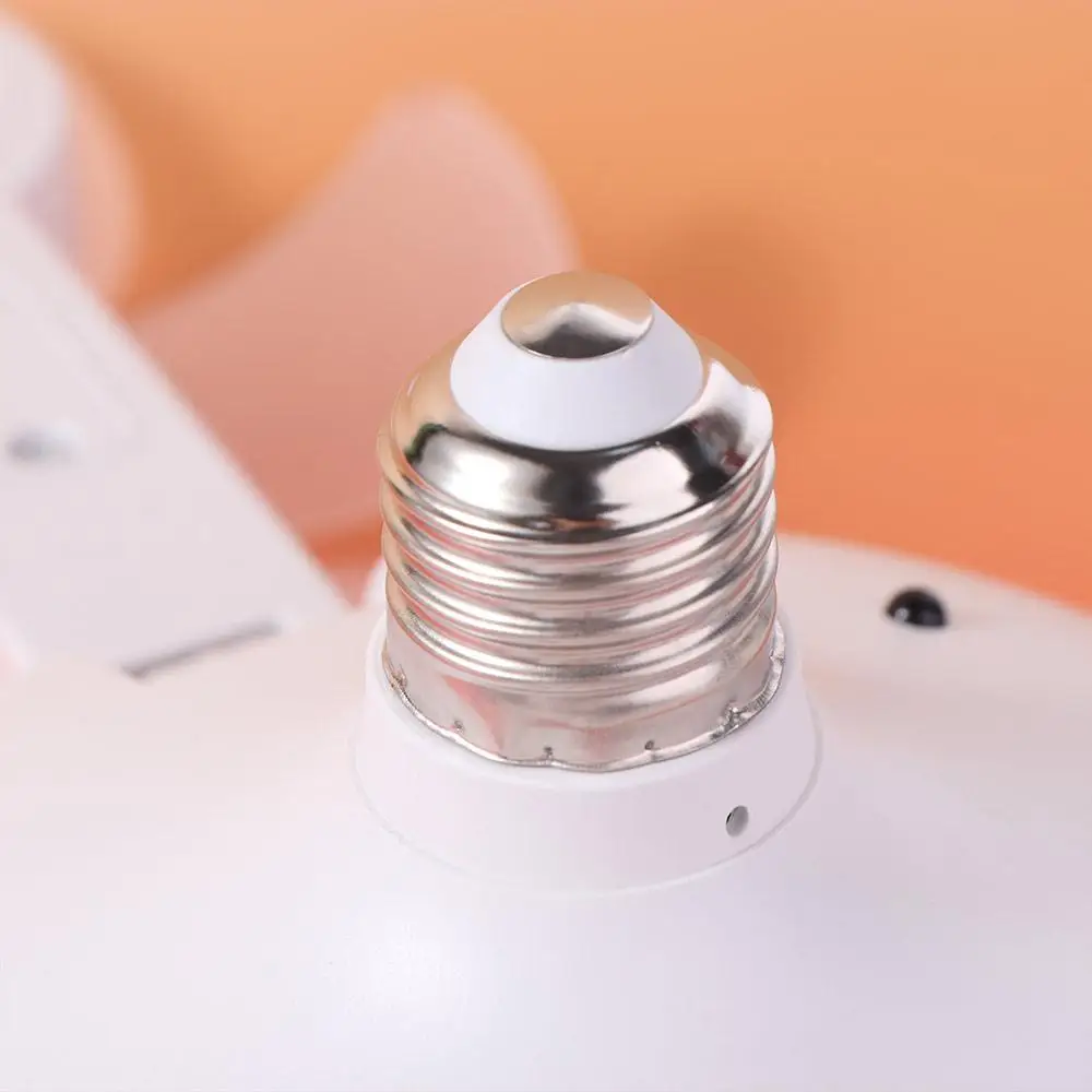 2 in 1 Ceiling Fan 3 Gears Dimming Remote Control Electric Cordless Fan Quiet Universal Hanging Fan with LED Light Dining Room