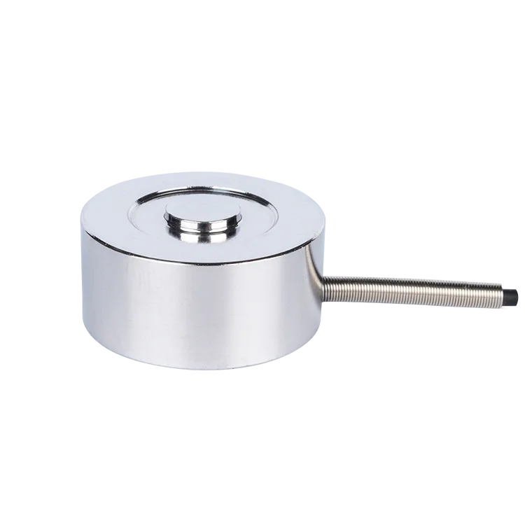 

Fibos Mini Pancake 50 kg 500 kg Load Cell Push Button 1T 2T 3T Compression Force Transducer for Drop Hammer Impact Testing