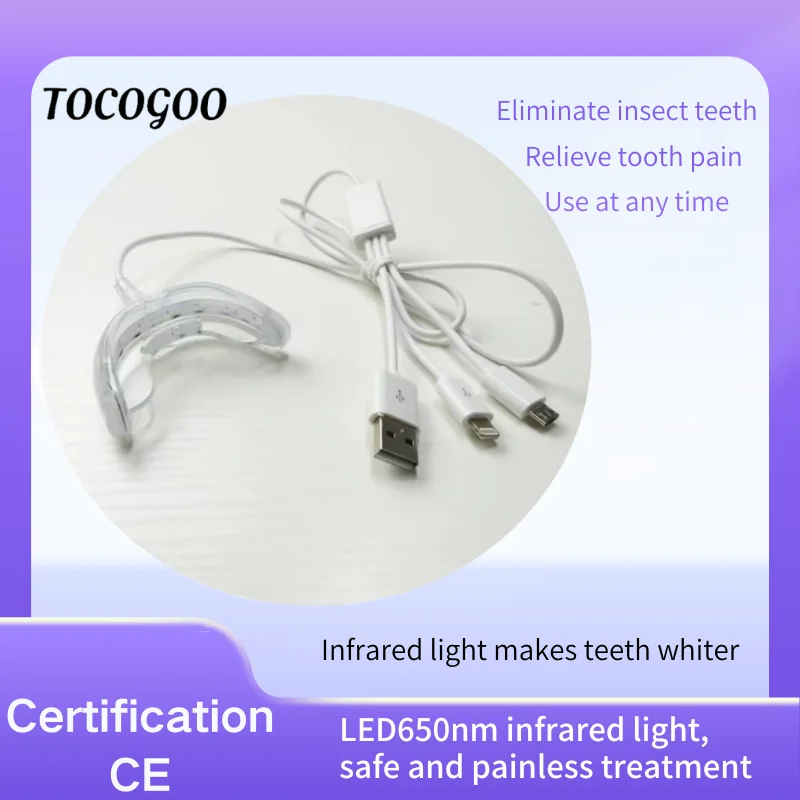 LED laser therapy-Laser treatment kills bacteria and controls tooth decay, gum inflammation and oral wounds