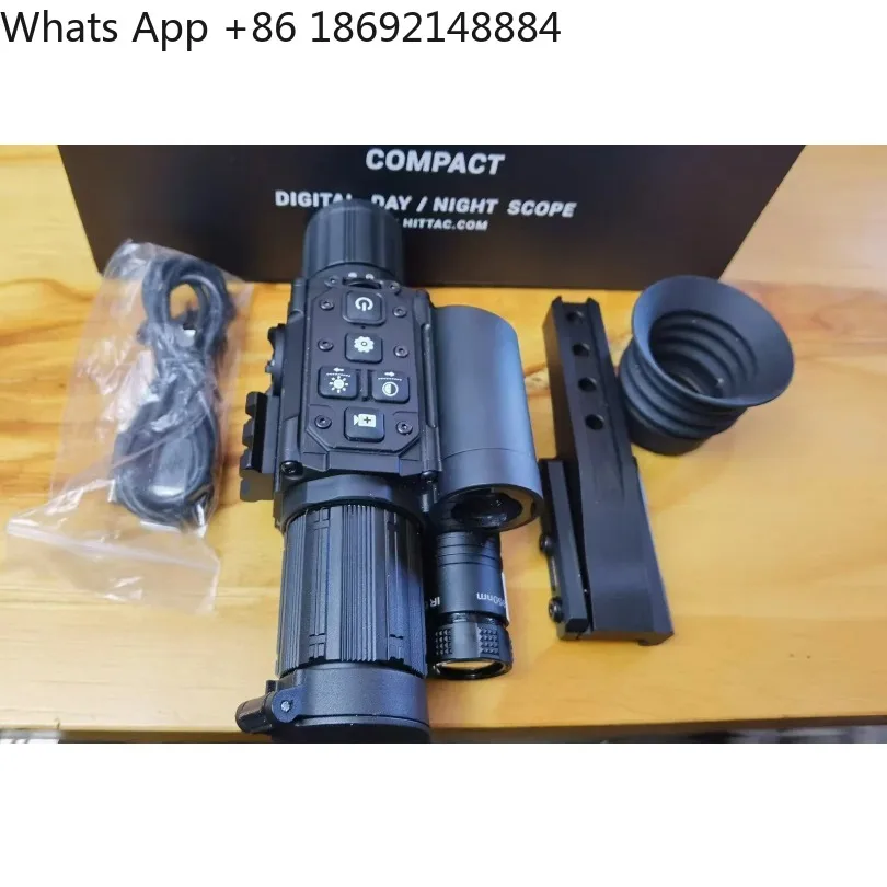 High Definition P2R Night Vision Sight AM03 Heat Sight Cross Mirror All Black Visible Adjustable Spot