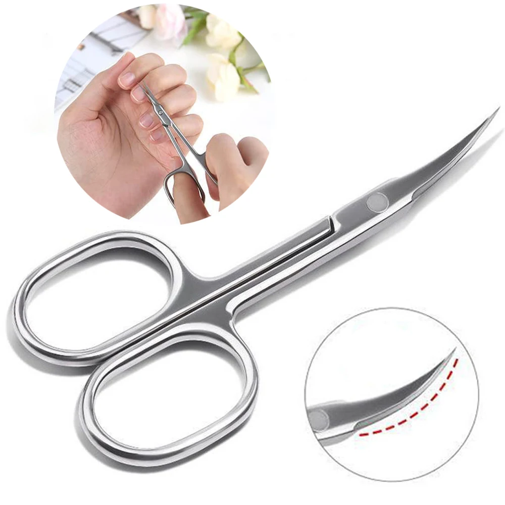 Nail Cuticle Scissors Clippers Trimmer Dead Skin Remover Stainless Steel Scissors Manicure Cutter Clip Professional Cutter Tool