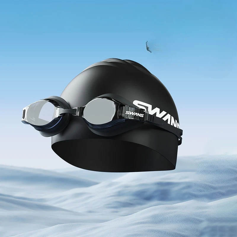 

Swans Professional Swim Goggles Anti Fog Waterproof UV Protection Clear Vision for Men Women Diving