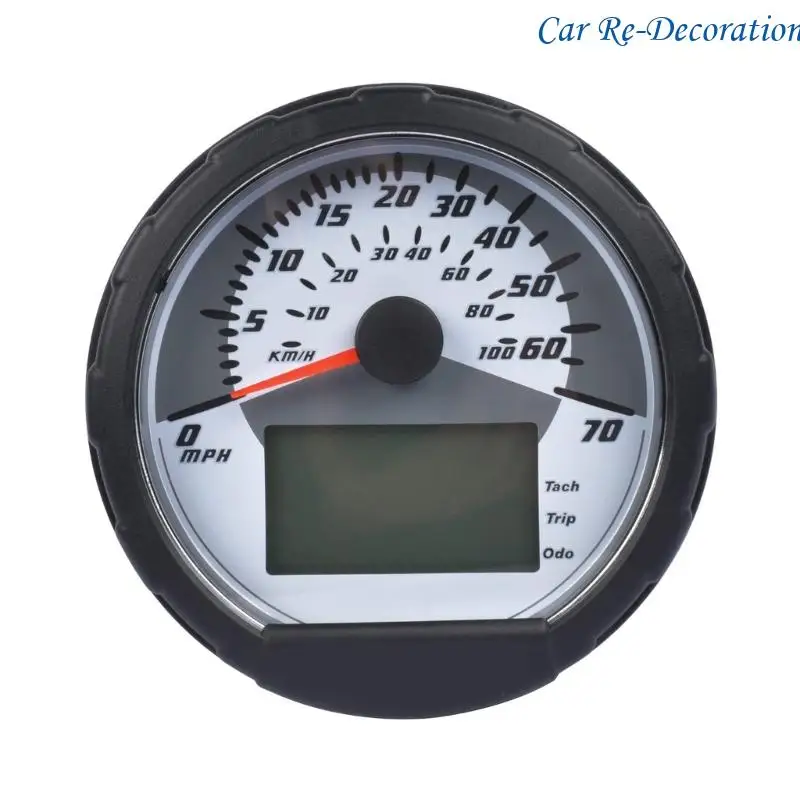 

R58D Hard Speedometer Cluster Replacement Features LCD Screen LCD Digital Gauges Cluster Assembly Easy Installs for Vehicle