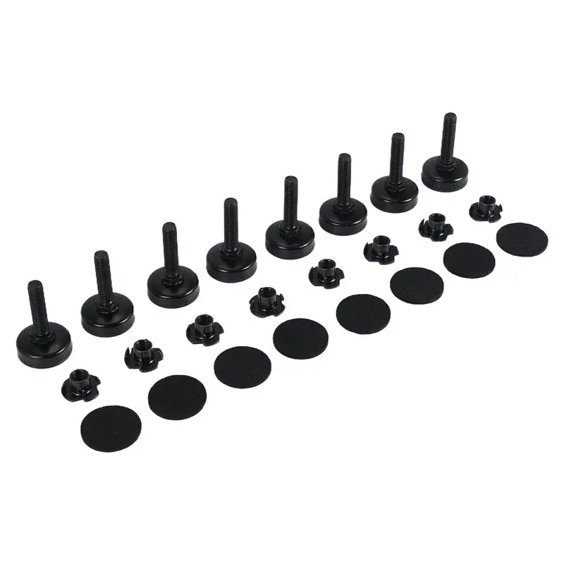 ABHI-Furniture Levelers Heavy Duty Furniture Leveling Feet Adjustable Leg Levelers For Cabinets Tables Chairs Raiser