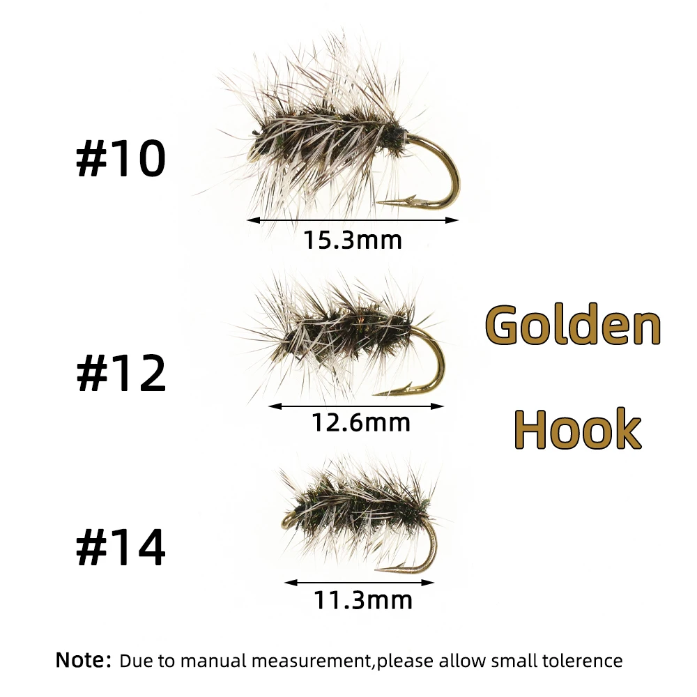 Wifreo Griffith's Gnat Mosca Seca para Trucha – Pesca Eficaz - imagen 3