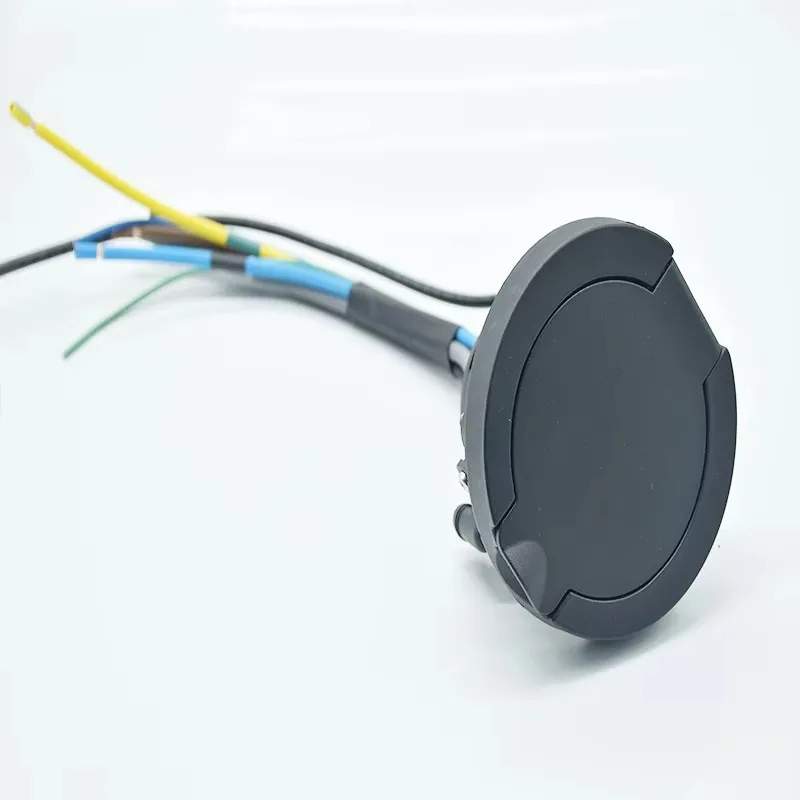 Picture 7: Type 2 16A 32A Charging Pile Electrical Female Socket Type 2 EV Connector Adpter Socket
