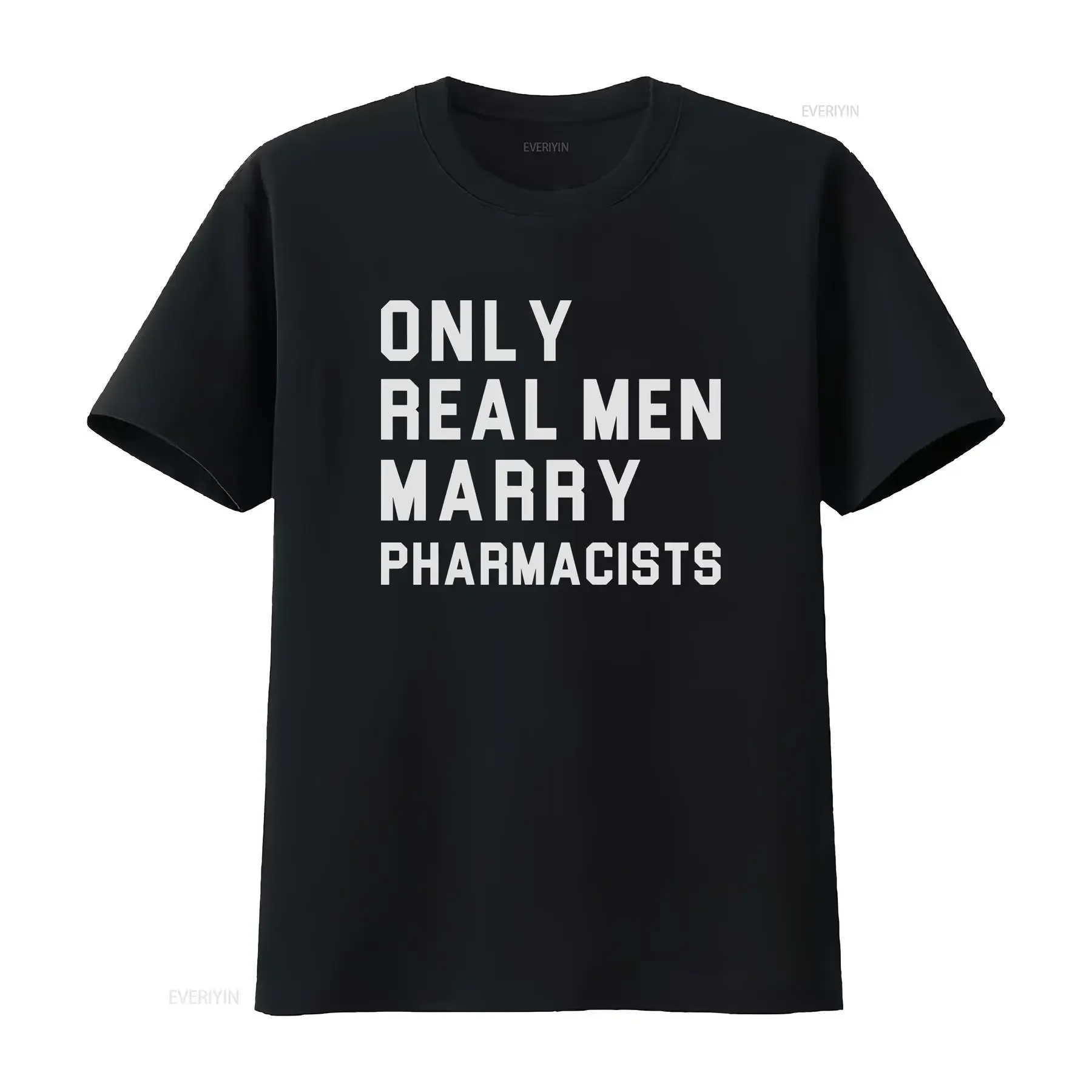 Pharmacy T Shirt to Pharmacist Fiance ChemisT Newly Wed Real Men Marry Pharmacists OS1055 vintage Washed designer clothes