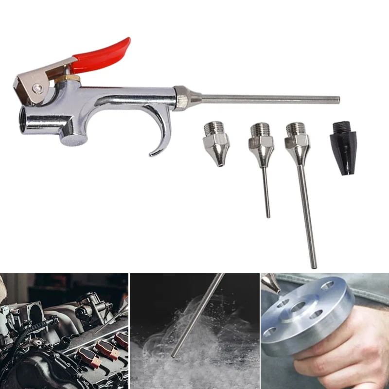 Imagem -02 - Pistola de Sopro para ar Ferramenta de Limpeza com Agulha Inflável Unidades