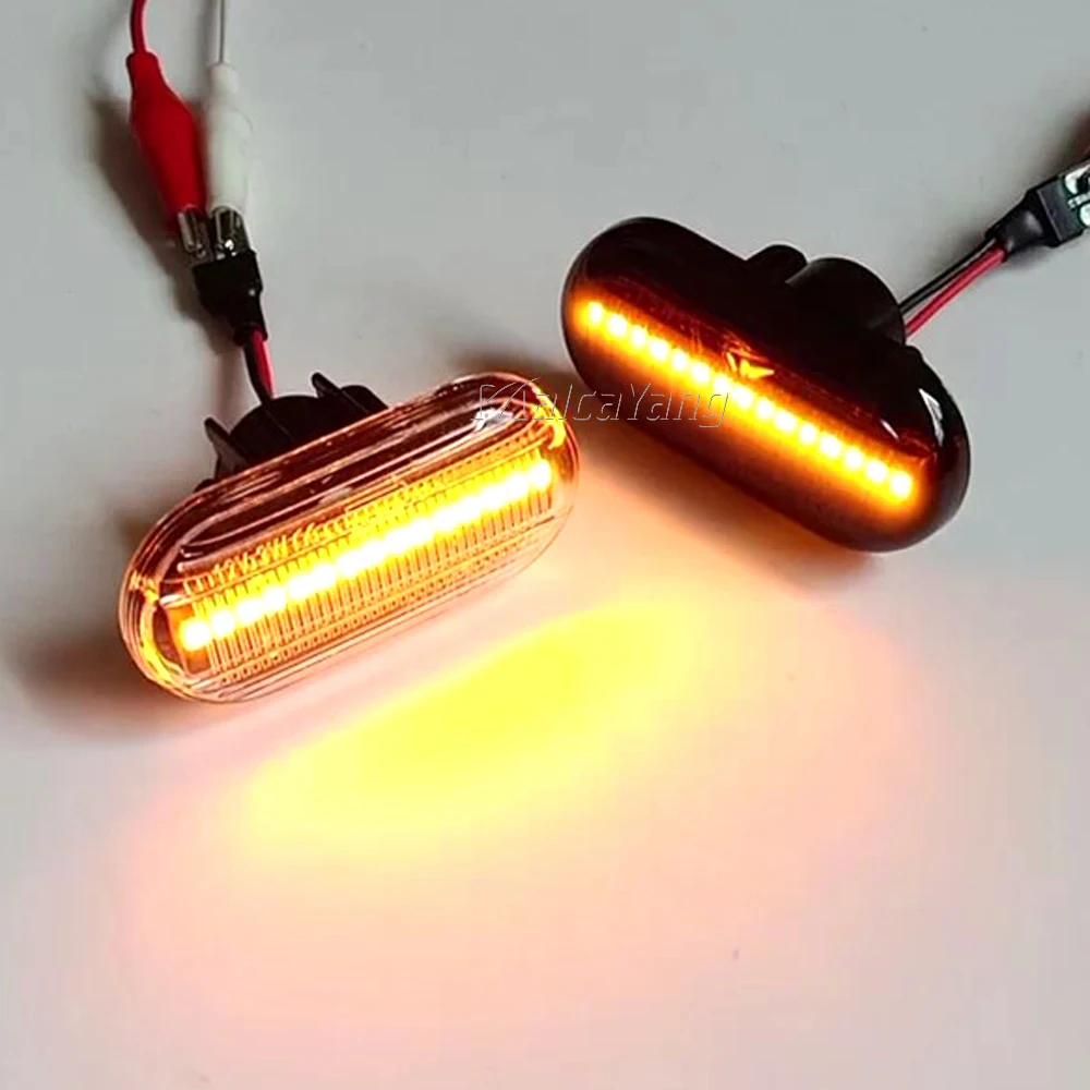 Für Dacia Duster Renault Megane 1 Clio1 2 KANGOO ESPACE Smart Fortwo 453 Seitenmarkierungsleuchte LED Dynamischer Blinker – Detail 5