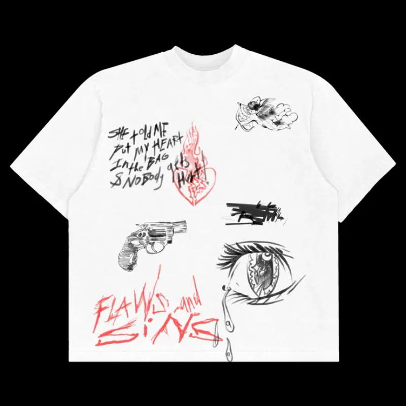 

Juice WRLD T-shirt Pop Hip Hop Rap Singer Music Album 3D Print Tshirt Men's Loose Round Neck Tees Women Streetwear Fans Clothes