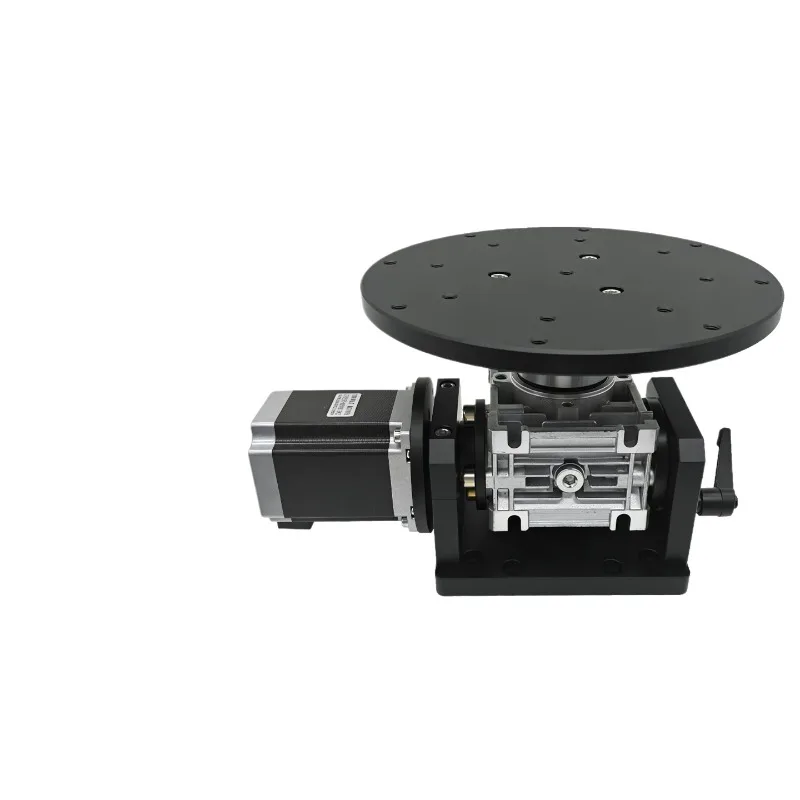 Electric circular turntable platform of shaft motor for marking engraving machine