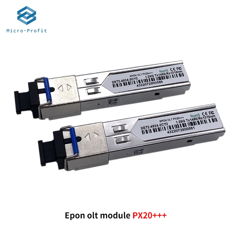 

FTTH EPON OLT PX20+++ 7db 1.25G GBIC Fiber Optic SFP Module SC EPON OLT SFP Equipment Compatible Fiberhome BDCOM ZTE Intelbras