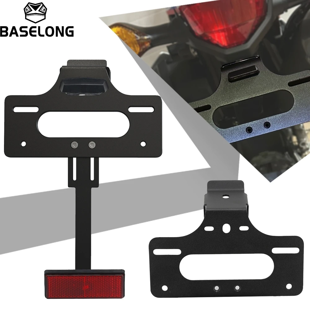 

Moto Rear License Plate Holder FOR HONDA CRF300LS 2023-2024 CRF300L CRF 300L 2021-2022-2023 Tail Light Bracket Fender Eliminator