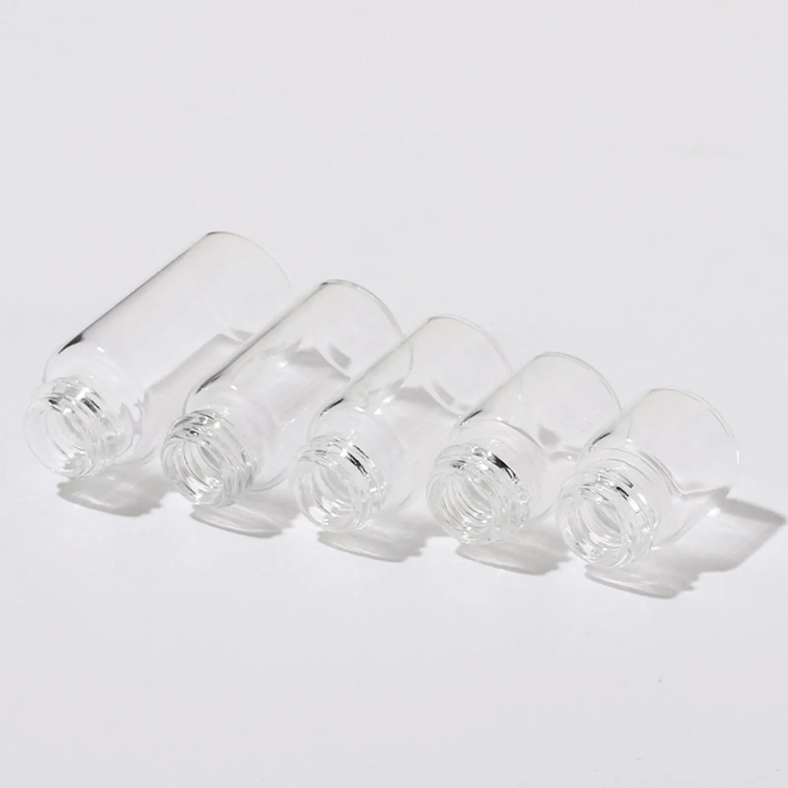 20 Pieces Empty Glass Dropper Bottles Containers for Perfume Oils Liquids Gold 3ml