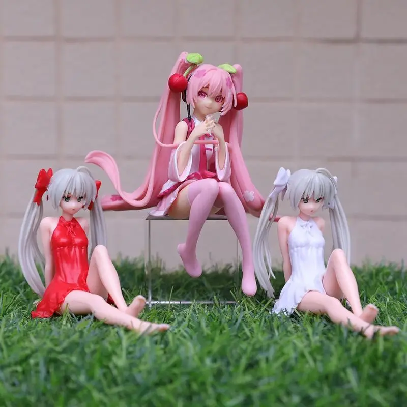 

Attractive Mesmerizing Charm Anime Girl Action Figures Collectible Model Car Dashboard Desktop Pc Case Decor Gift For Anime Fans