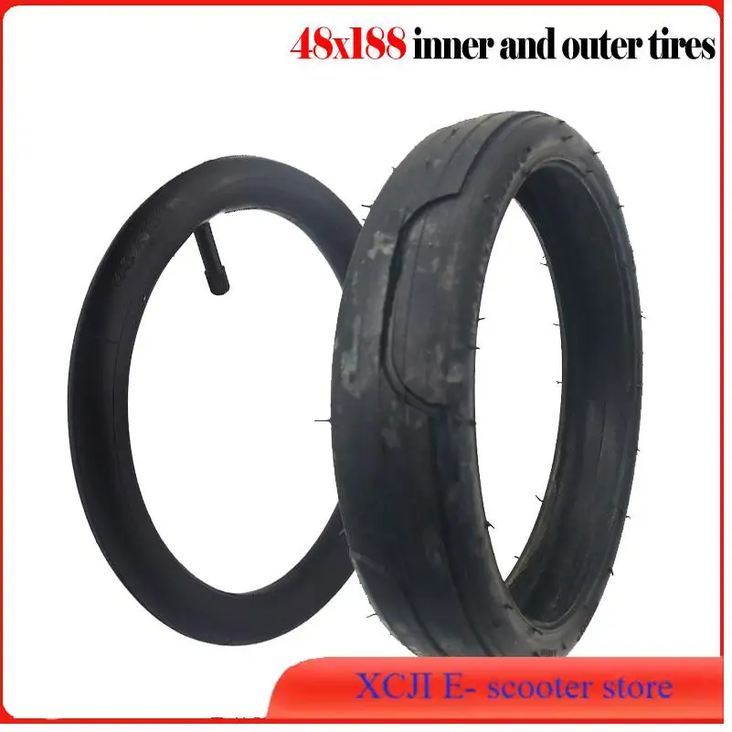 9 بوصة 48x188 الأنبوب الداخلي الإطار الخارجي 48*188 الإطارات الهوائية للأطفال دراجة ثلاثية العجلات عربة أطفال ملحقات عربة أجزاء