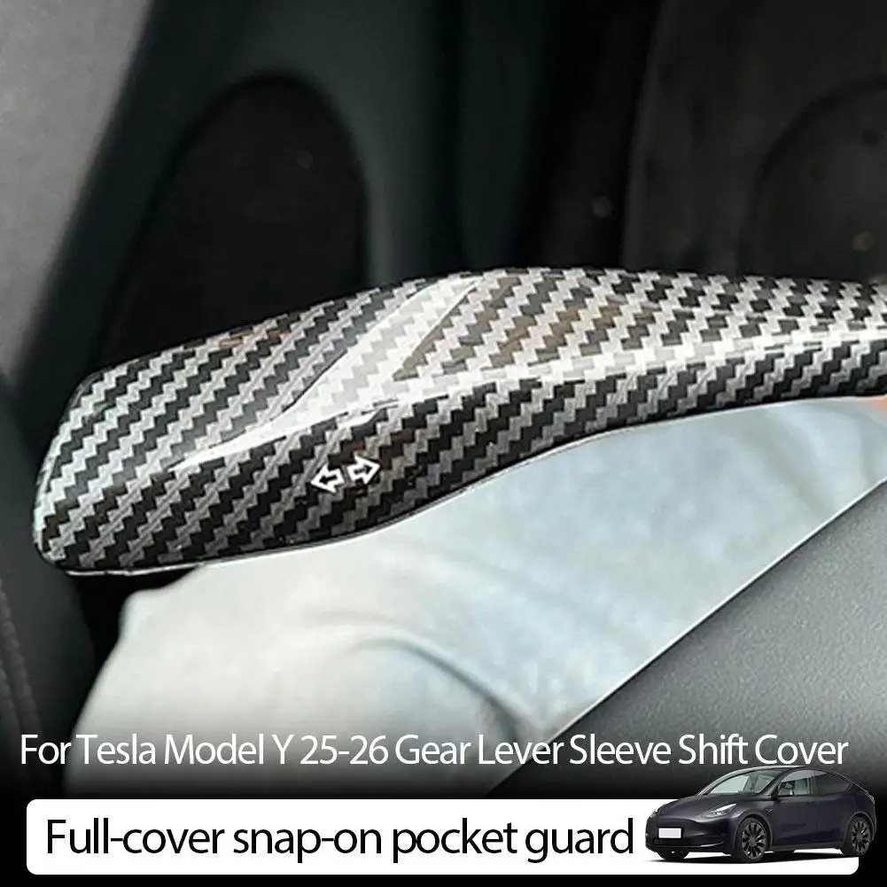 

Steering Lever Cover for Tesla Model Y Juniper 2025-2026 Gear Shift Wiper Steering Wheel Lever Cover Shift Paddle ABS Mater E1D0