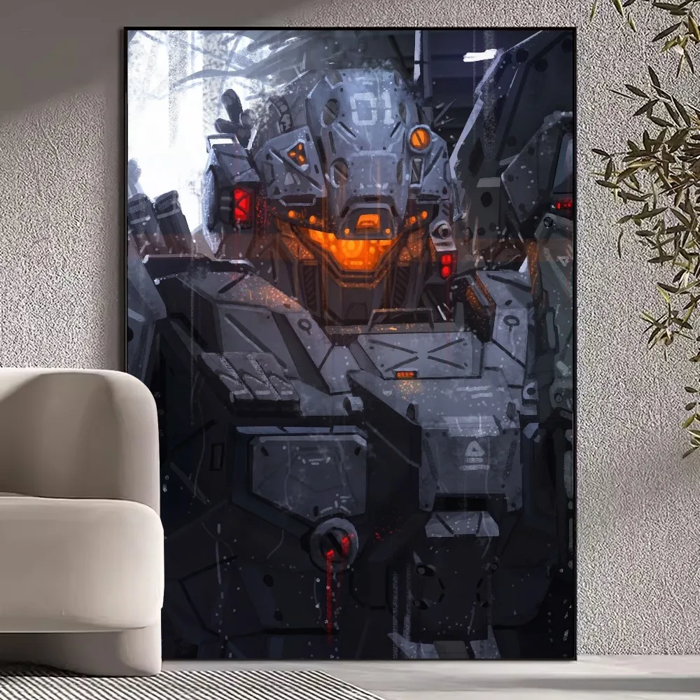 BiliBili Anime Gundam Poster Prints Wall Pictures Living Room Home Decoration