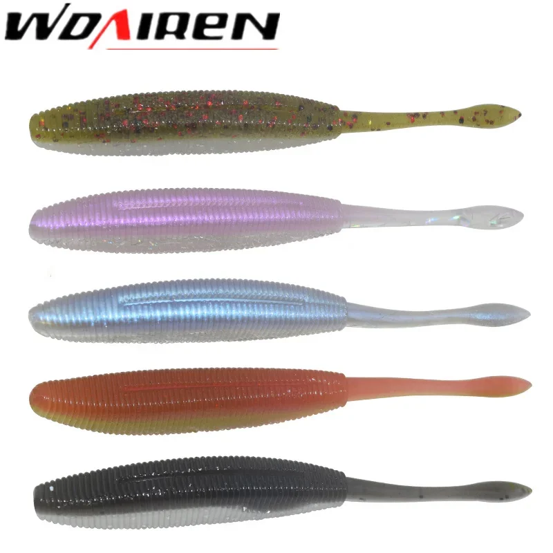 

6 Pcs Tiddler Minnow Soft Baits 10cm 4.8g Lures for Fishing Simulation Soft Fish Carp Fishing Lure Leurre Dur Peche Pesca