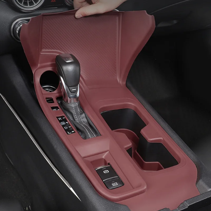 

For Nissan Sentra Sylphy 2024 2023 2022 2021 Car Silicone Center Console Storage Sleeve Gear Cover Interior Upgrade Accessories