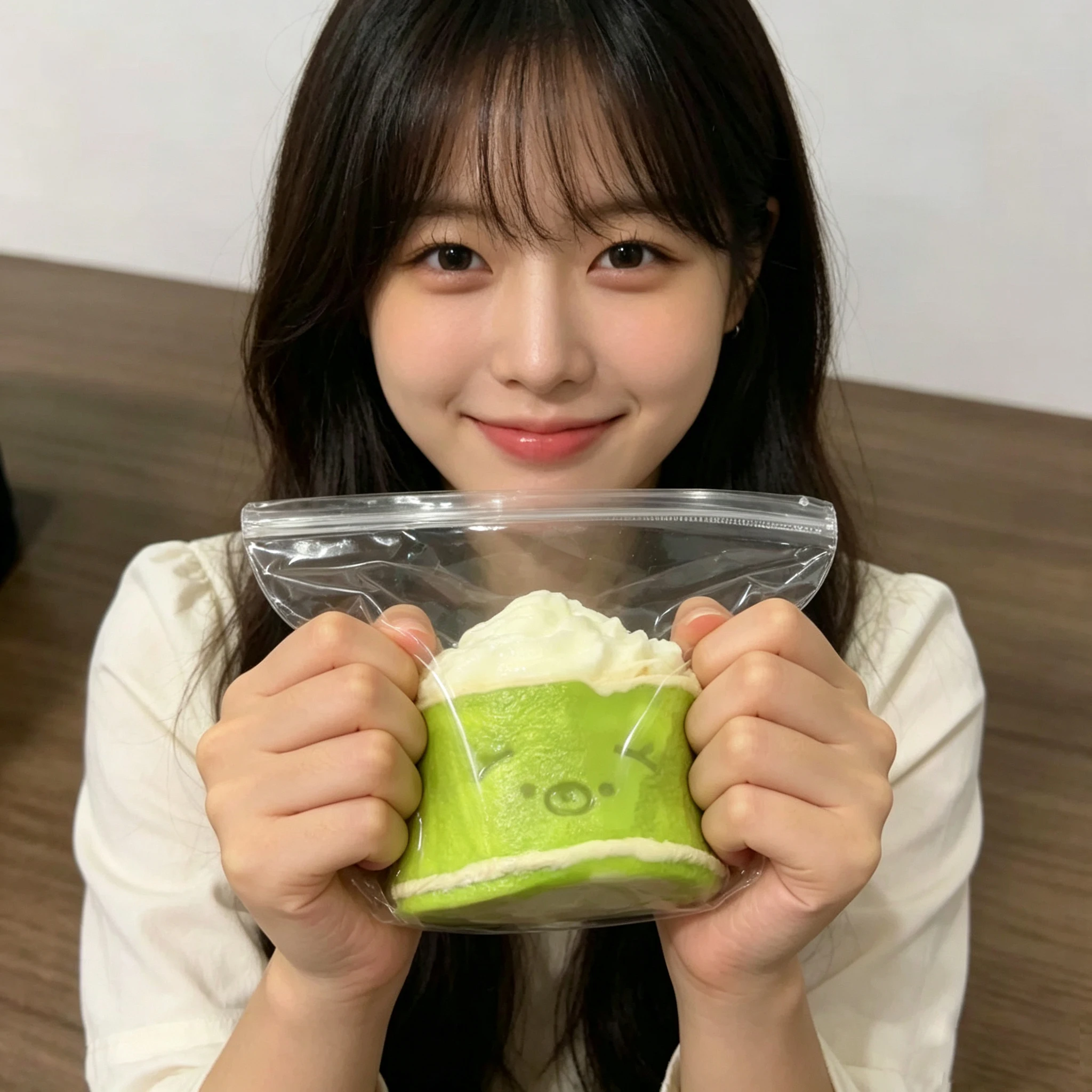 2026 NEW Korean Bestseller 1 Pc Handmade Bear Bamboo Tube Ice Shape Cream Shaped to Relieve Stress - Food Grade Silicone S - view 2
