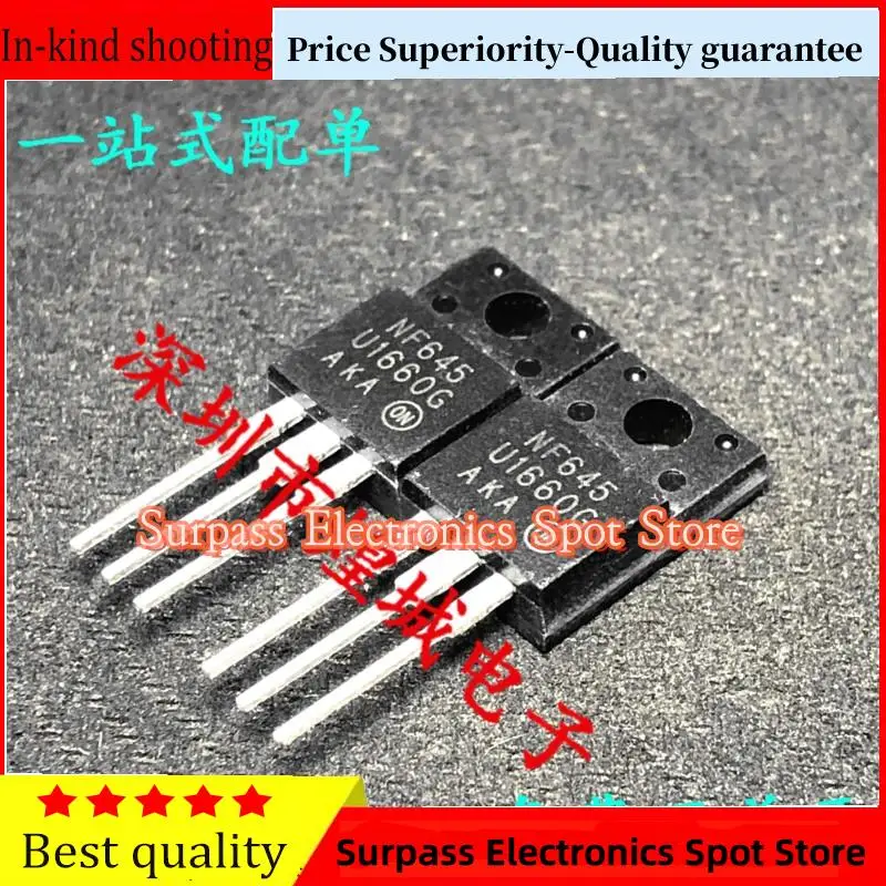 10PCS-100PCS  U1660G MURF1660CTG  TO-220F 600V 16A   Price Superiority-Quality guarantee