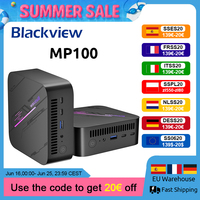 Blackview MP100 NEW Mini PC AMD R7 5700U/5825U  Windows 11 8-Core 16-thread 16GB DDR4 512GB/1TB SSD WiFi 6 Mini Computer PC