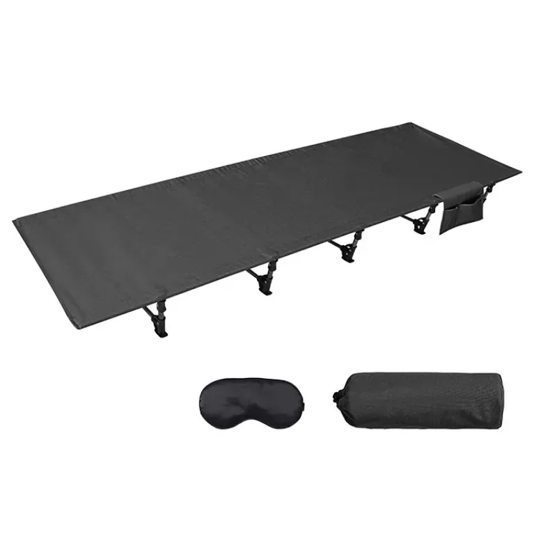 

Ultralight Beach Folding Camping Bed Portable Tent Sleeping Cot Foldable Lightweight Aluminum Fabric Outdoor Portable Travel