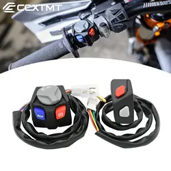 Motorcycle High Low Lights Switch Turn Light Horn ON/OFF Flameout Starter Kill Button For KTM EXCF XC XCW SX SXF 125 250 350 450