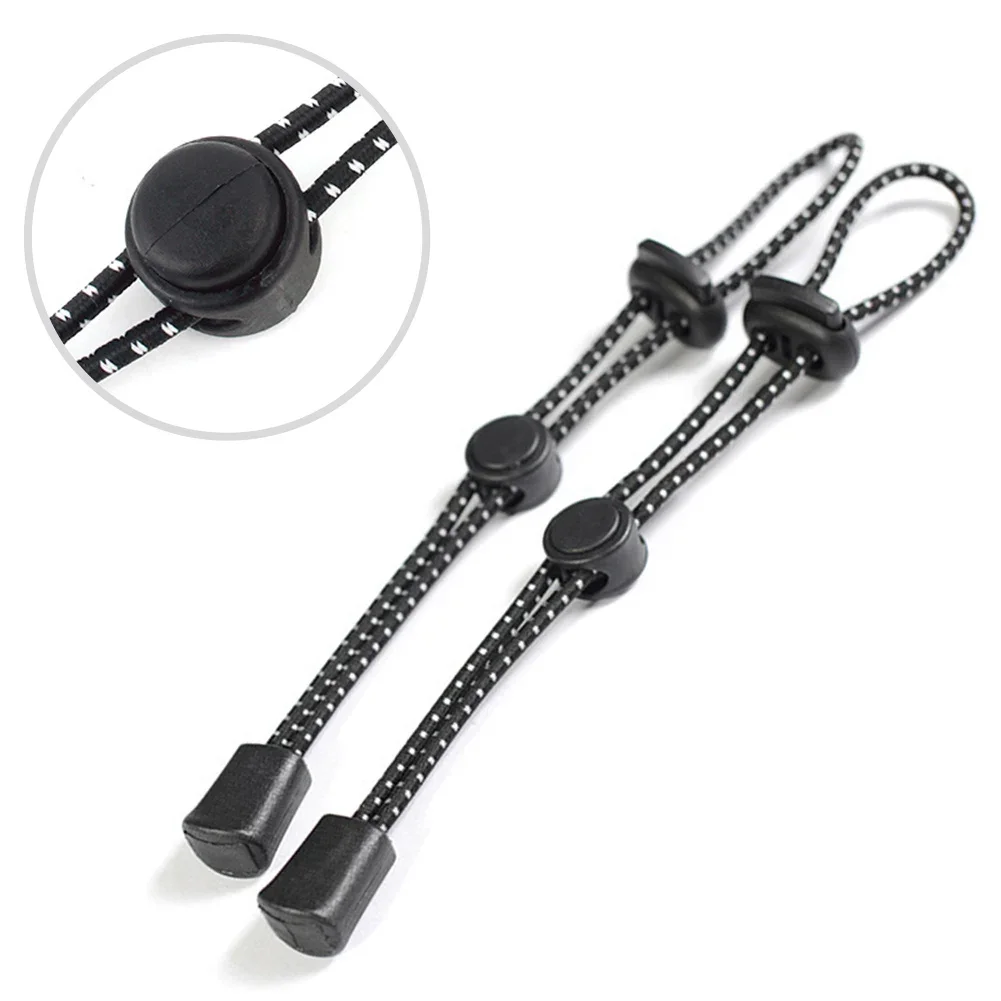 2pcs Elastic Rope Backpack Walking Stick Holder Adjustable Trekking Hiking Pole Fixing Tie Cord Rope For Camping Hiking Backpack