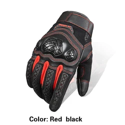Men's Full Finger Tactical Gloves Soft Shell Anti-Slip Protective Gear for Combat Training Motorcycle Riding