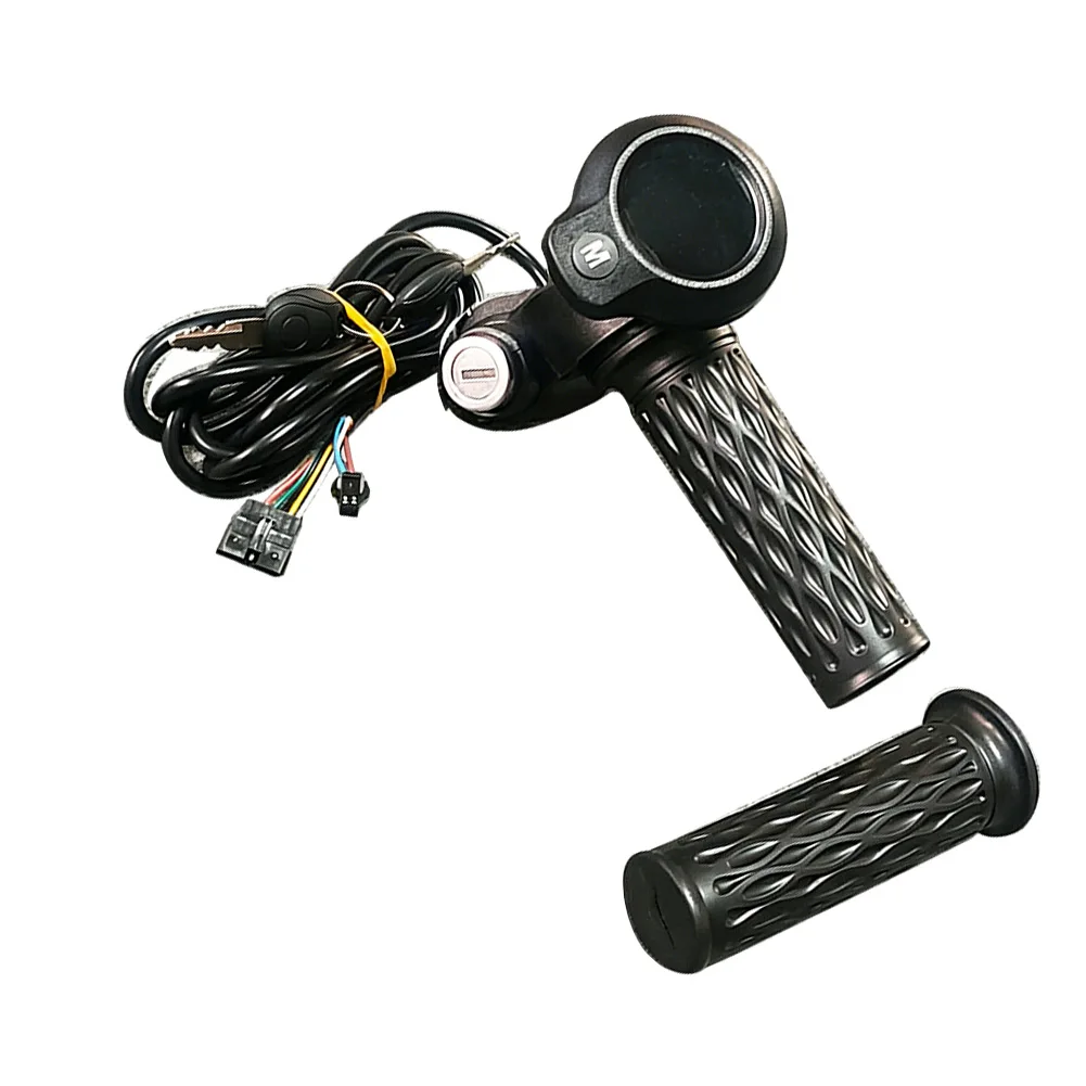 Commuting Upgrade E-bike Throttle Speed And Mileage Readout Battery Indicator Key-operated Ignition  Commuting