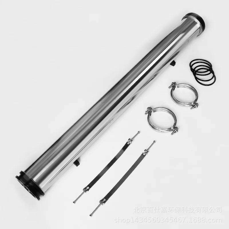 

Применимые аксессуары для очистки воды, 4-дюймовый корпус из мембраны RO, корпус из нержавеющей стали, санитарное оборудование для обратного осмоса 4