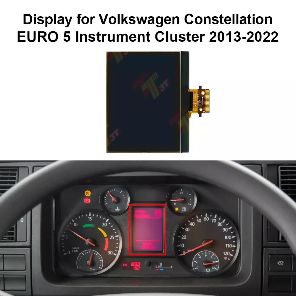 Dashboard LCD Display for Volkswagen Constellation EURO 5 Instrument Cluster 2013-2022