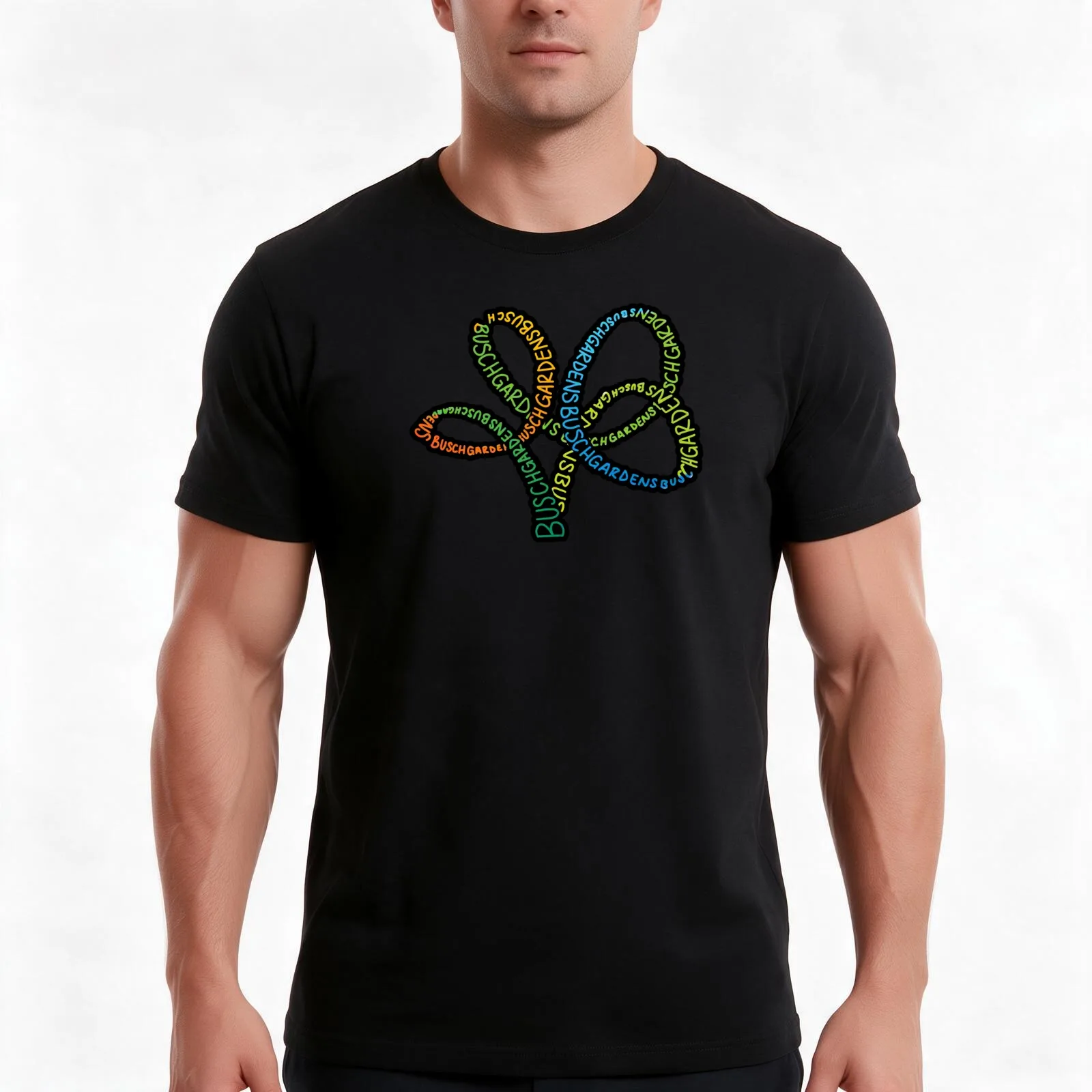 Busch Gardens Coaster Tree T-Shirt Summer Casual Cotton Tee Oversized Streetwear Tops Vintage Graphic Print Unisex Men Women