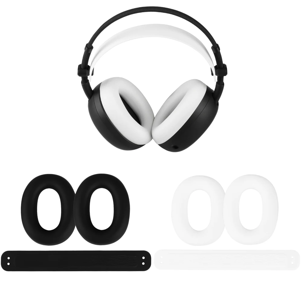 

Silicone Headband Cover Replacement Kit Ear Cushion For Sony INZONE H9 II Over-Ear Headphones, Soft Protective Covers