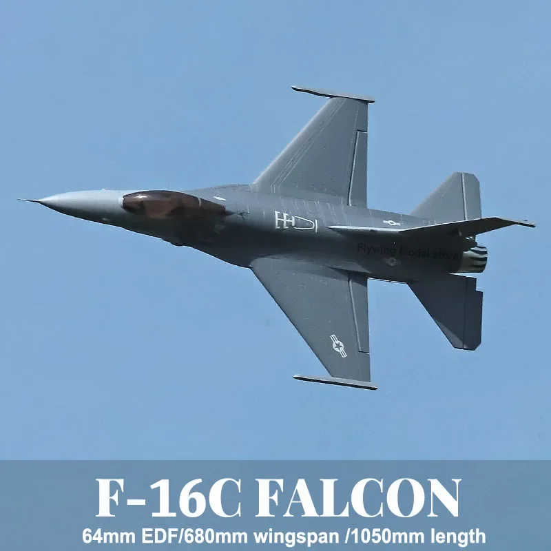 Freewing Rc Samolot 64mm Edf F-16c Falcon Model V2 Elektryczny model samolotu tunelowego