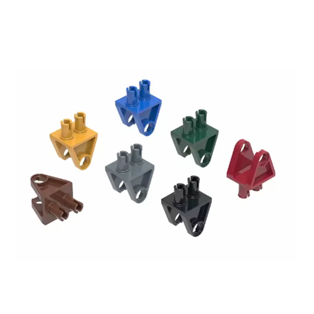 مكعبات بناء Gobricks GDS-1173 فنية، ذراع توجيه مع دبابيس تعليمية متوافقة مع ليغو 32069 DIY للأطفال