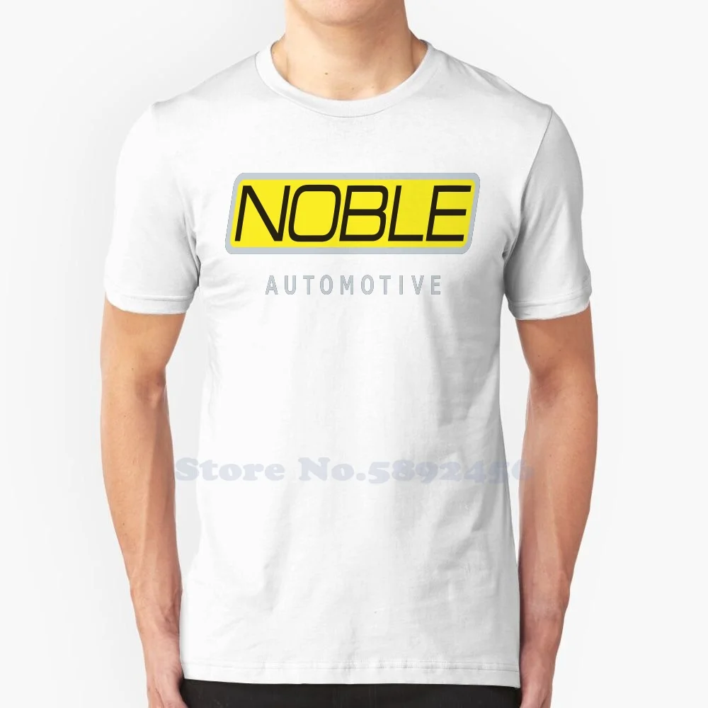 

Noble Automotive Logo Casual T Shirt Top Quality Graphic 100% Cotton Large Size Tees