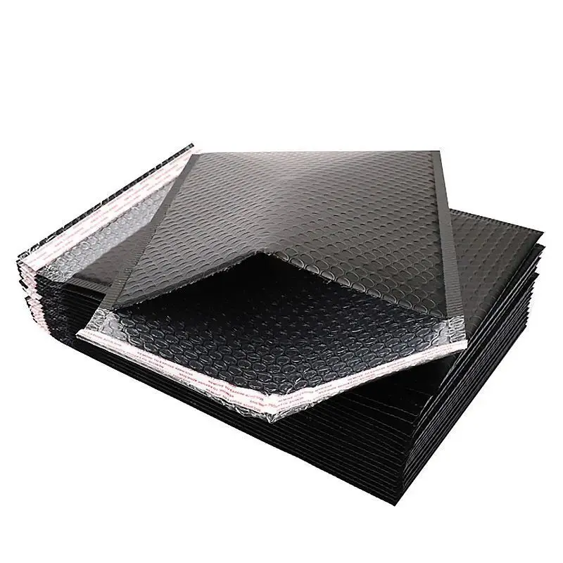 10 Pcs Black Waterproof Bubble Mailers Self Seal Tear-Resistant Padded Envelopes for Shipping & Packaging