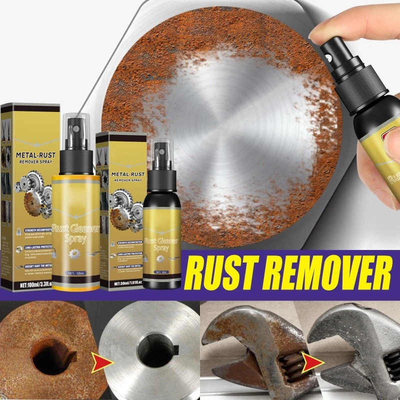 2024 New Multifunctional Rust Remover Kitchen Polisher Car Wheel Rust Removing Supplies