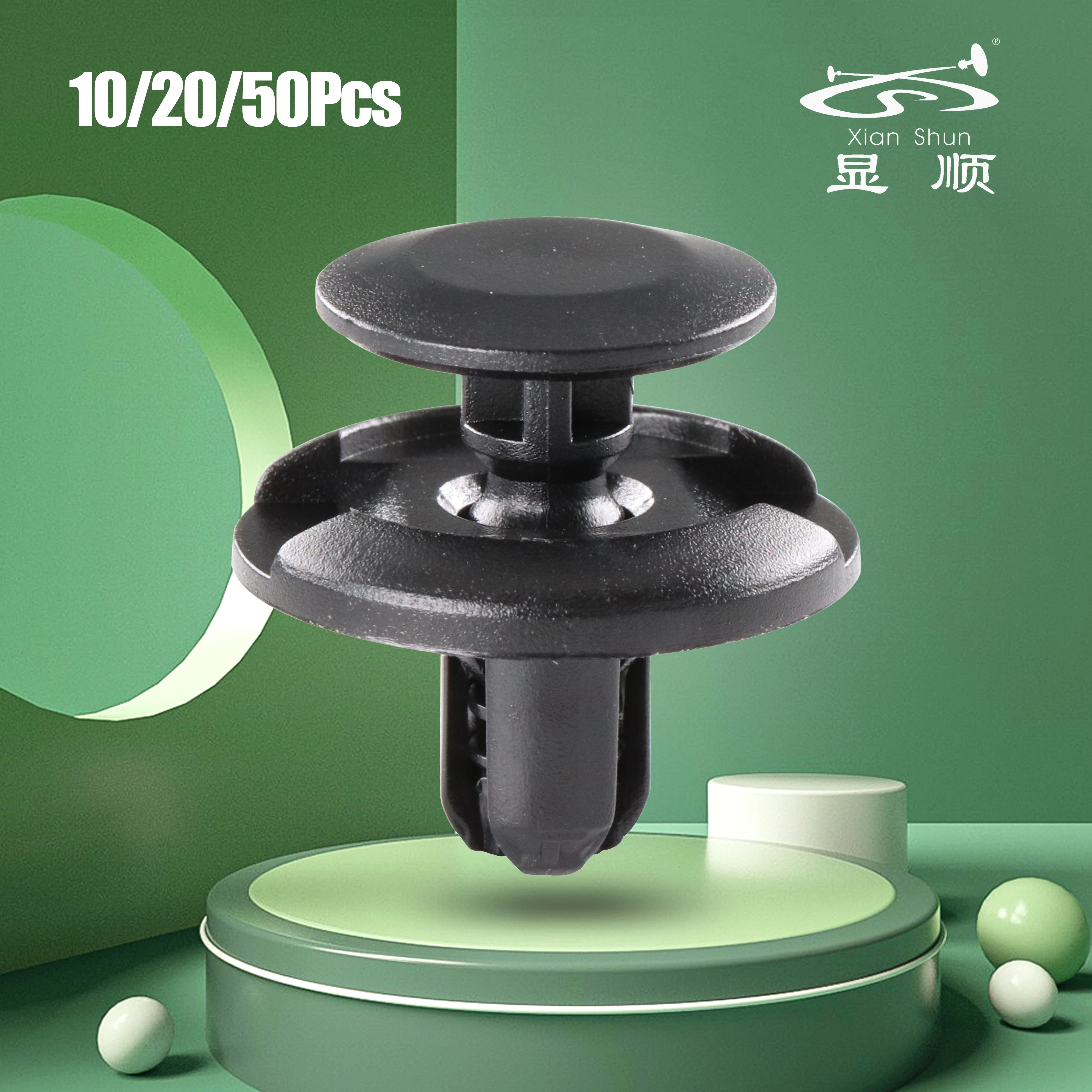 

10/20/50Pcs Black POM Dashboard Car Fastening Clips Car Accessories 71741883 9046707164 MR220501 9S9AK07332 0940907332